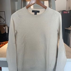Cream colored knit sweater